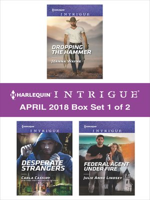 cover image of Harlequin Intrigue April 2018--Box Set 1 of 2